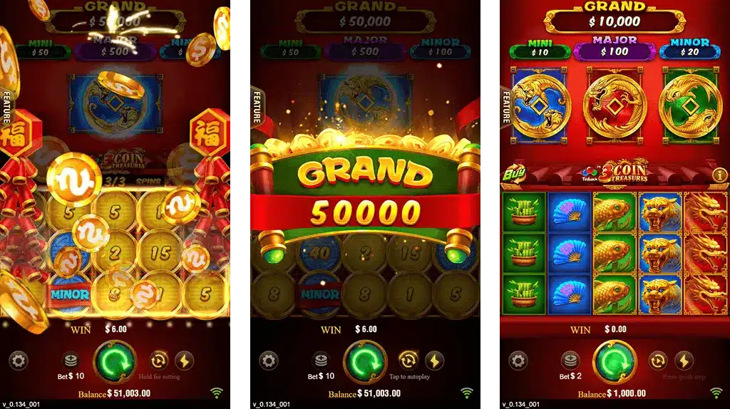 3 Coins 999Game Bonus